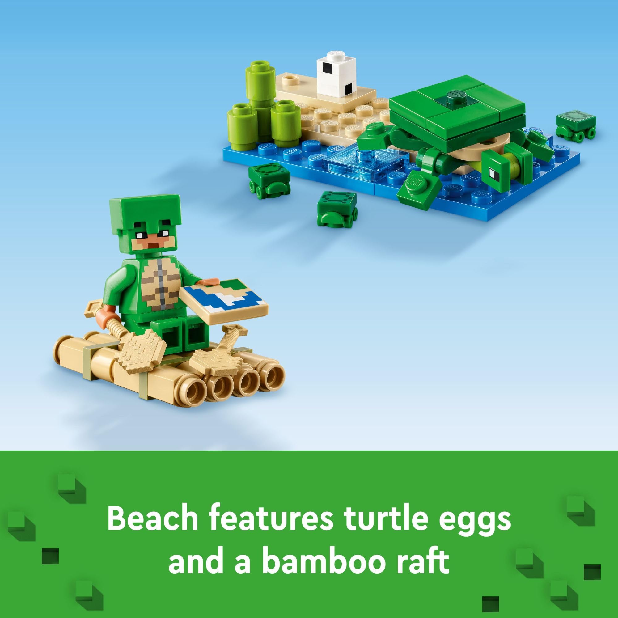 Foto 5 pulgar | Venta Internacional - Juguete De Construcción Lego Minecraft The Turtle Beach House