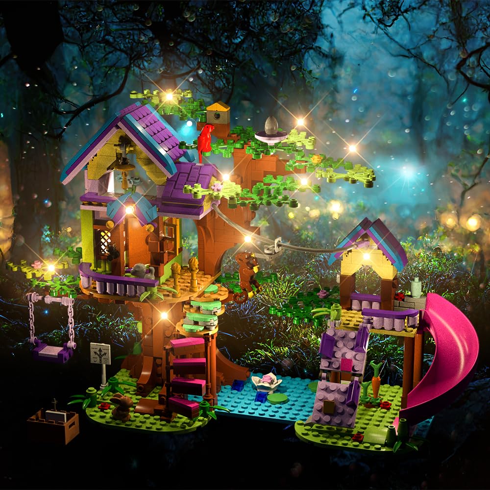 Foto 3 pulgar | Venta Internacional - Juguete Para Construir Casas En Un Árbol Hogokids Con Luz Led, 751 Unidades