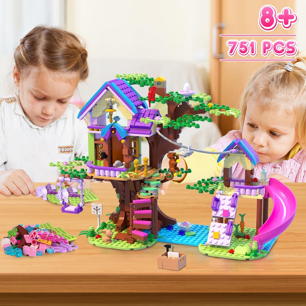 Foto 8 pulgar | Venta Internacional - Juguete Para Construir Casas En Un Árbol Hogokids Con Luz Led, 751 Unidades