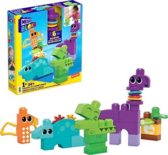 Foto 1 | Venta Internacional - Juguete De Construcción Mega Bloks Fisher Price Sensory Squeak N Cho