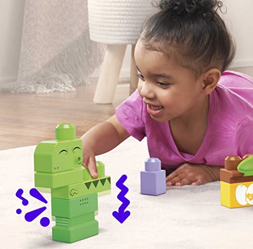 Foto 6 pulgar | Venta Internacional - Juguete De Construcción Mega Bloks Fisher Price Sensory Squeak N Cho