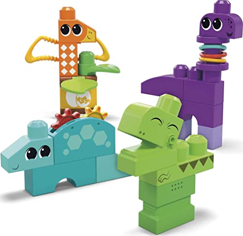 Foto 6 | Venta Internacional - Juguete De Construcción Mega Bloks Fisher Price Sensory Squeak N Cho
