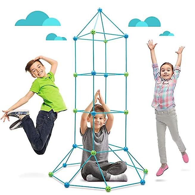 Foto 3 pulgar | Venta Internacional - Kit De Construcción Construction Fort Para Niños, 85 Piezas, Ultimate Con Ge