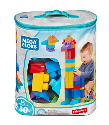 Foto 1 | Venta Internacional - Bolsa Building Blocks Mega Bloks First Builders De 80 Piezas