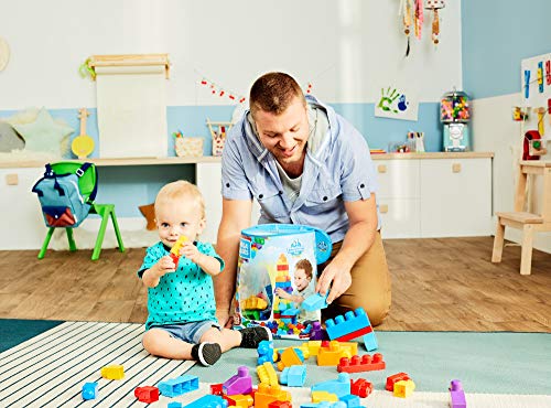 Foto 3 | Venta Internacional - Bolsa Building Blocks Mega Bloks First Builders De 80 Piezas