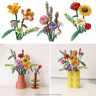 Foto 2 | Venta Internacional - Juguete Educativo Romántico Building Blocks Flower Para Mayores De 6 Años