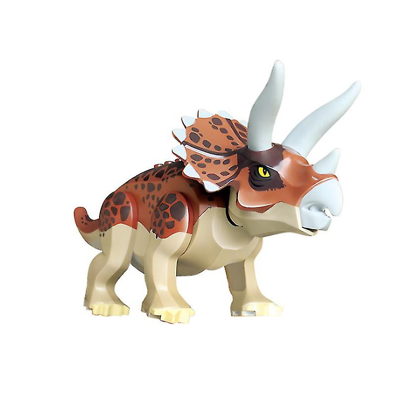 Foto 3 pulgar | Venta Internacional - Bloque De Construcción Jurassic De Juguete Con Forma De Dinosaurio, 8 Unidades, Para Niños
