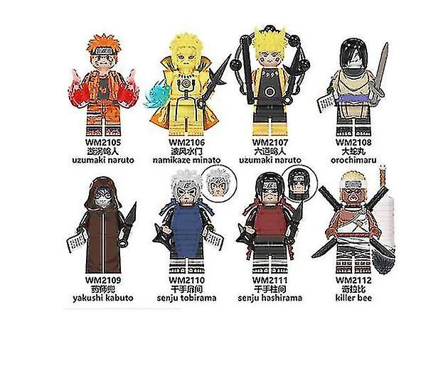 Venta Internacional - Minifigura De Naruto Hokage De La Serie Building Blocks De Naruto