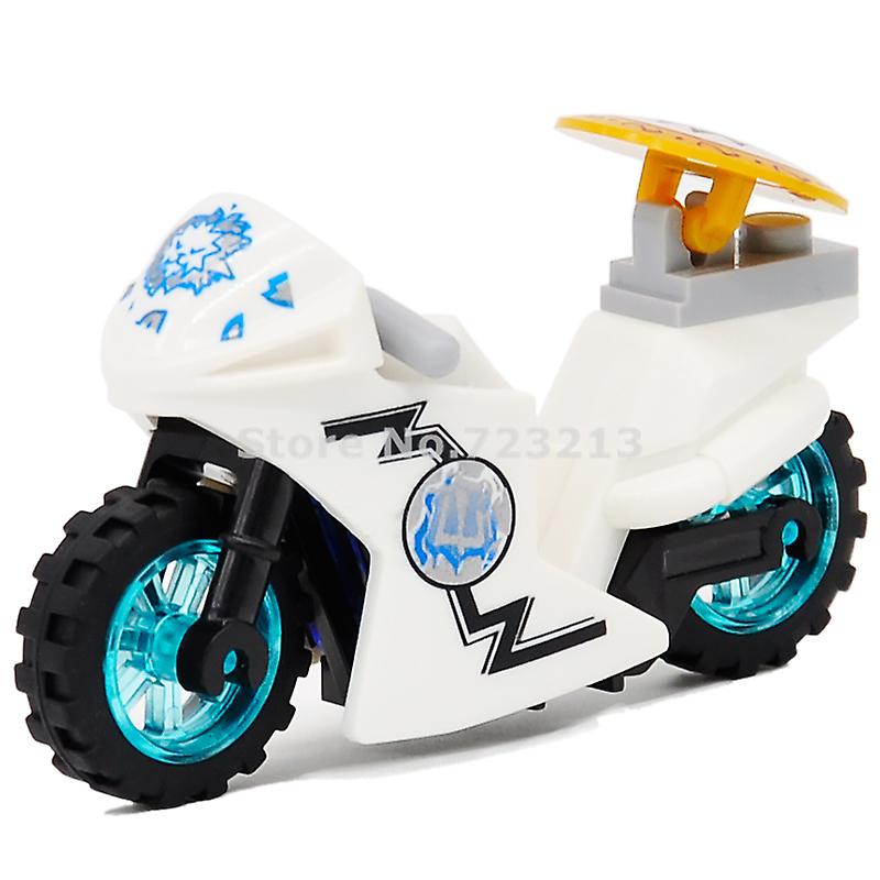 Foto 4 pulgar | Venta Internacional - Bloque De Construcción De Motocicletas Toy Ninja Con Figura Kai Jay Cole