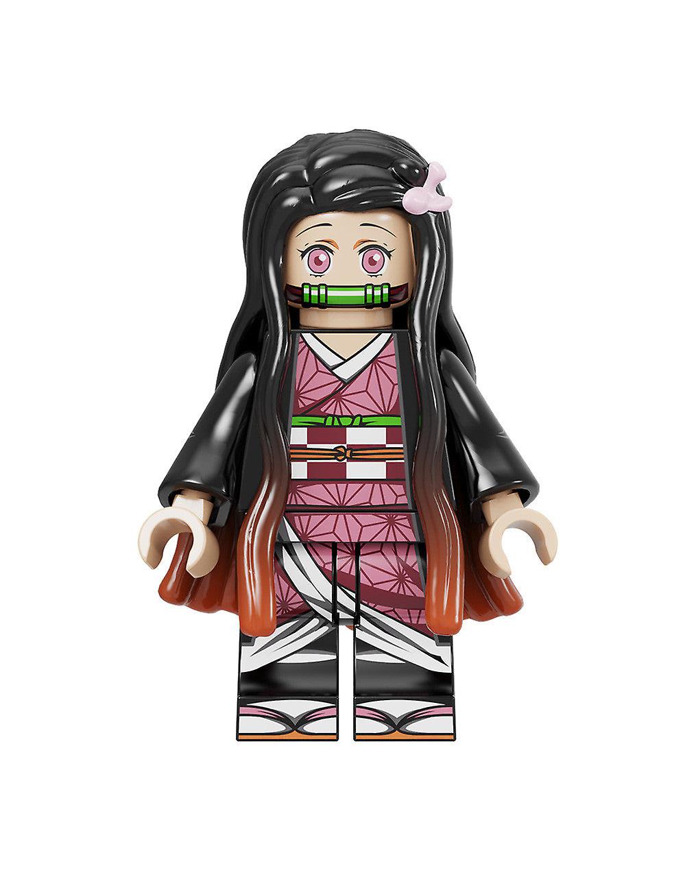 Foto 3 pulgar | Venta Internacional - Juego De Minifiguras Building Block Toys Ghost Slayer, 8 Piezas