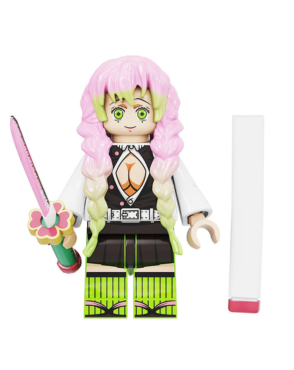 Foto 4 pulgar | Venta Internacional - Juego De Minifiguras Building Block Toys Ghost Slayer, 8 Piezas