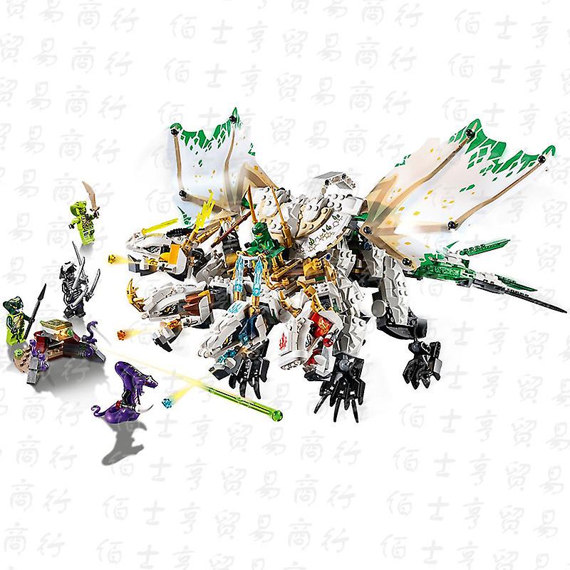 Foto 2 | Venta Internacional - Building Blocks Ninja The Ultra Dragon 1100 Piezas Para Niños Mayores De 8 Años