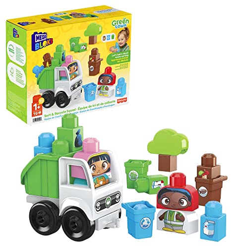 Venta Internacional - Juguete Verde Building Blocks Mega Bloks Fisher Price Para Niños Pequeños