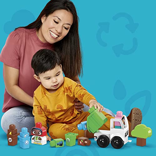 Foto 3 pulgar | Venta Internacional - Juguete Verde Building Blocks Mega Bloks Fisher Price Para Niños Pequeños