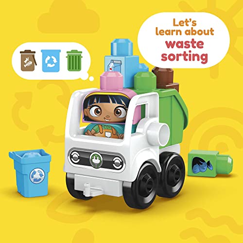 Foto 4 pulgar | Venta Internacional - Juguete Verde Building Blocks Mega Bloks Fisher Price Para Niños Pequeños