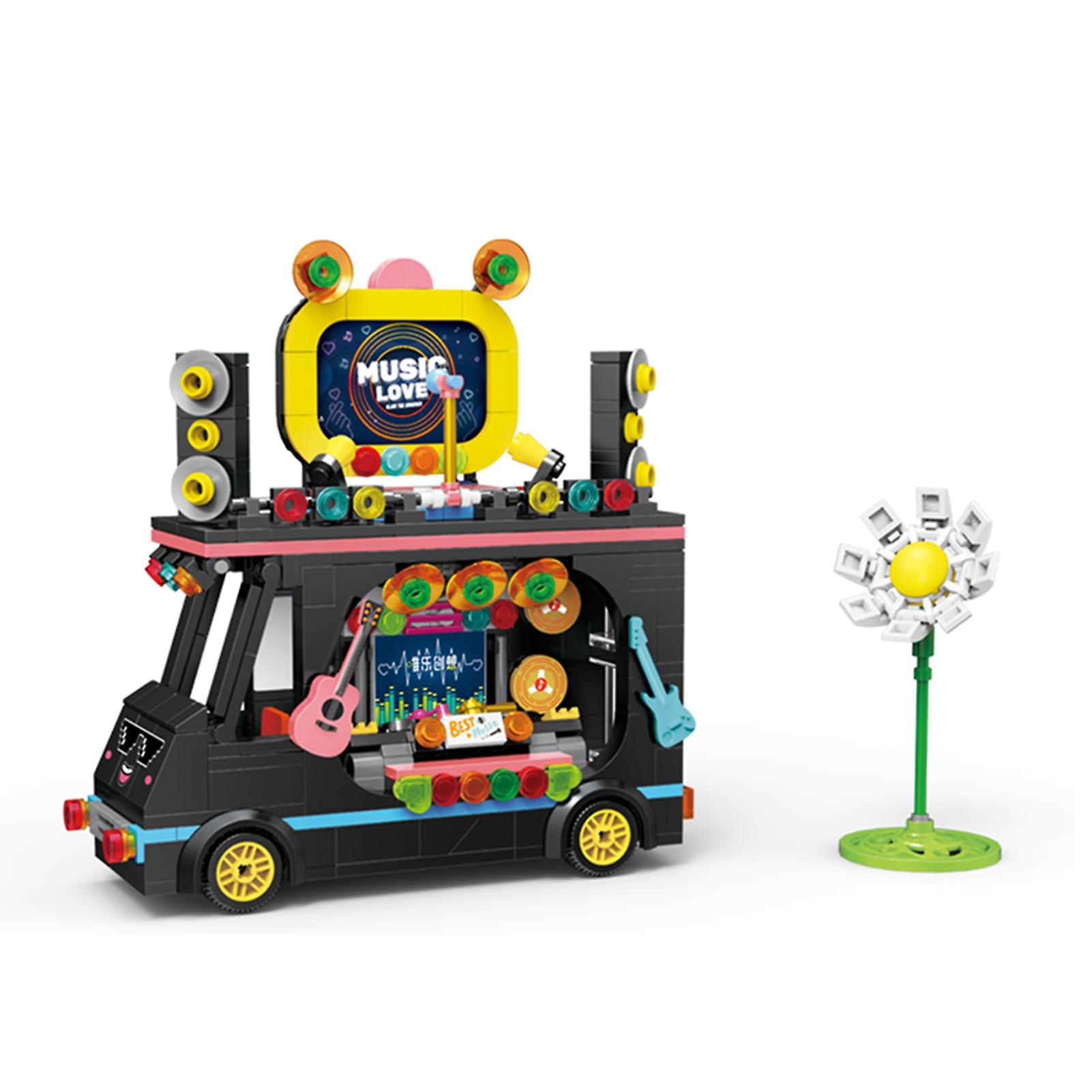 Foto 2 pulgar | Venta Internacional - Juego De Juguetes Modelo Building Blocks Bricks Snack Truck Para Niños
