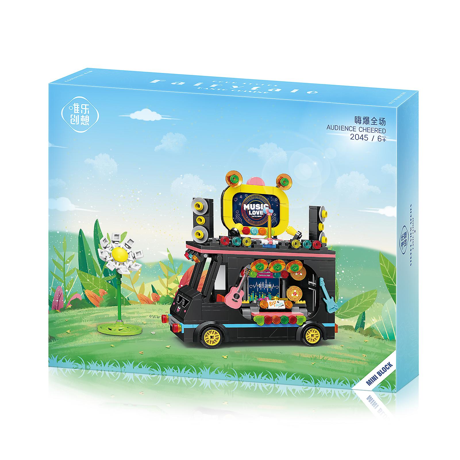 Foto 5 pulgar | Venta Internacional - Juego De Juguetes Modelo Building Blocks Bricks Snack Truck Para Niños