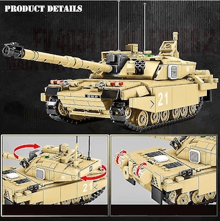 Foto 3 | Venta Internacional - Tanque Militar De Juguete Building Blocks Para Niños