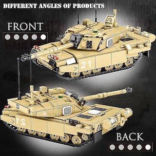Foto 4 | Venta Internacional - Tanque Militar De Juguete Building Blocks Para Niños