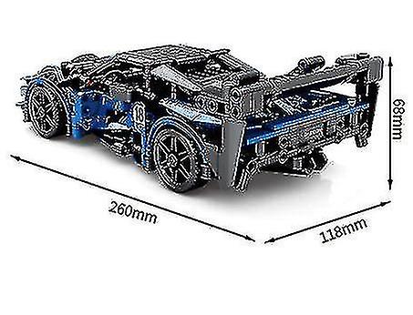 Foto 2 | Venta Internacional - Modelo De Coche De Velocidad Building Blocks City Champion Para Niños