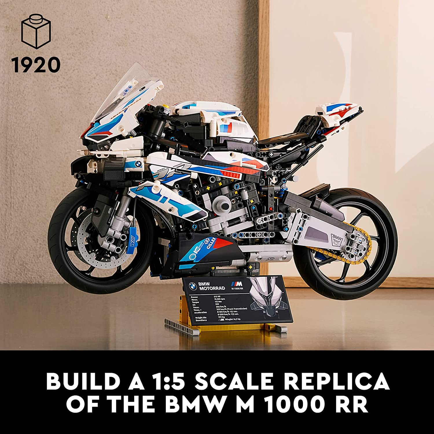 Foto 4 pulgar | Venta Internacional - Kit Técnico De Construcción De Maquetas Bmw M 1000 Rr 42130,