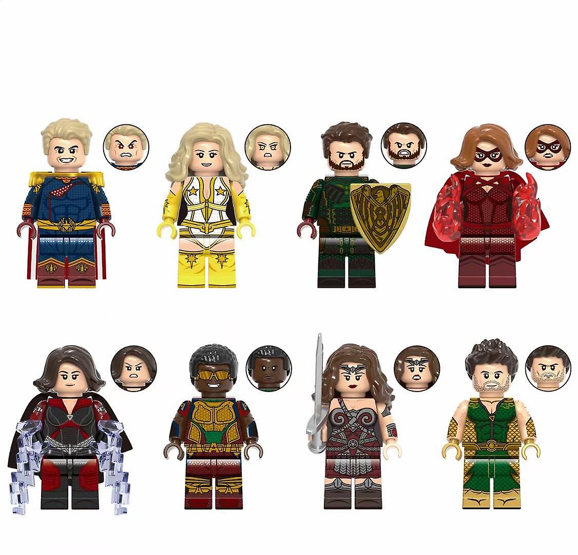 Foto 1 | Venta Internacional - Set De Minifiguras De 8 Piezas Para Niños Compatible Con Building Blo