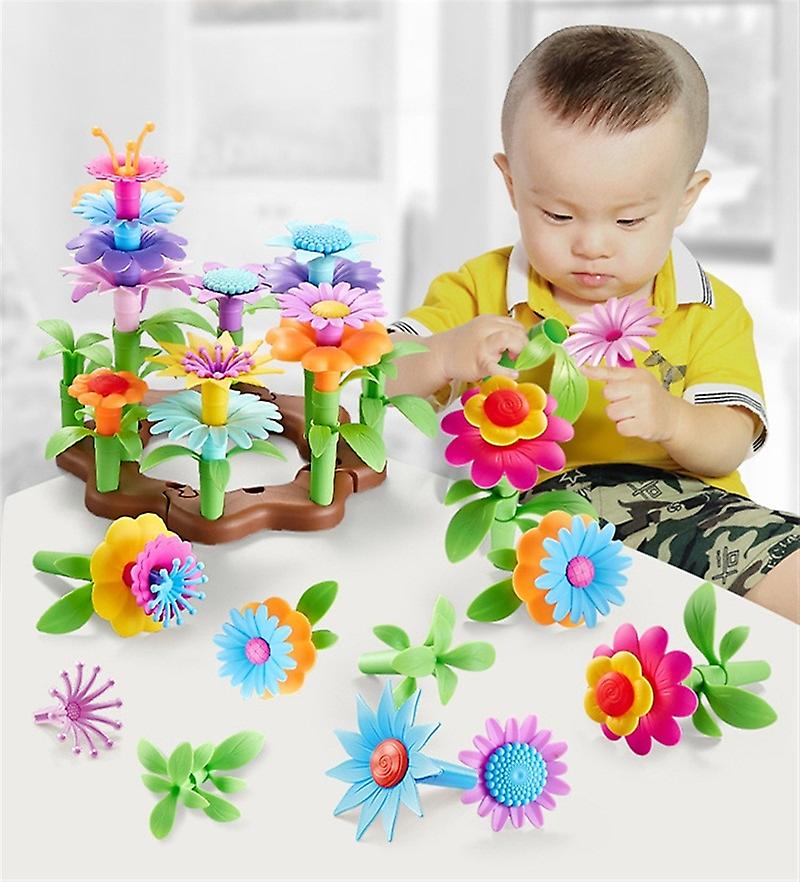 Foto 4 pulgar | Venta Internacional - Set De Construcción De Juegos Garden Flower Para Niñas De 3 A 6 Años