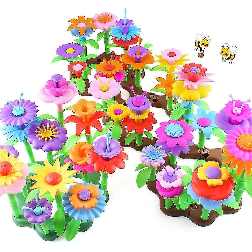 Foto 2 pulgar | Venta Internacional - Juego De Juguetes Para Construir Jardines De Flores, Juguetes Para Actividades Educativas