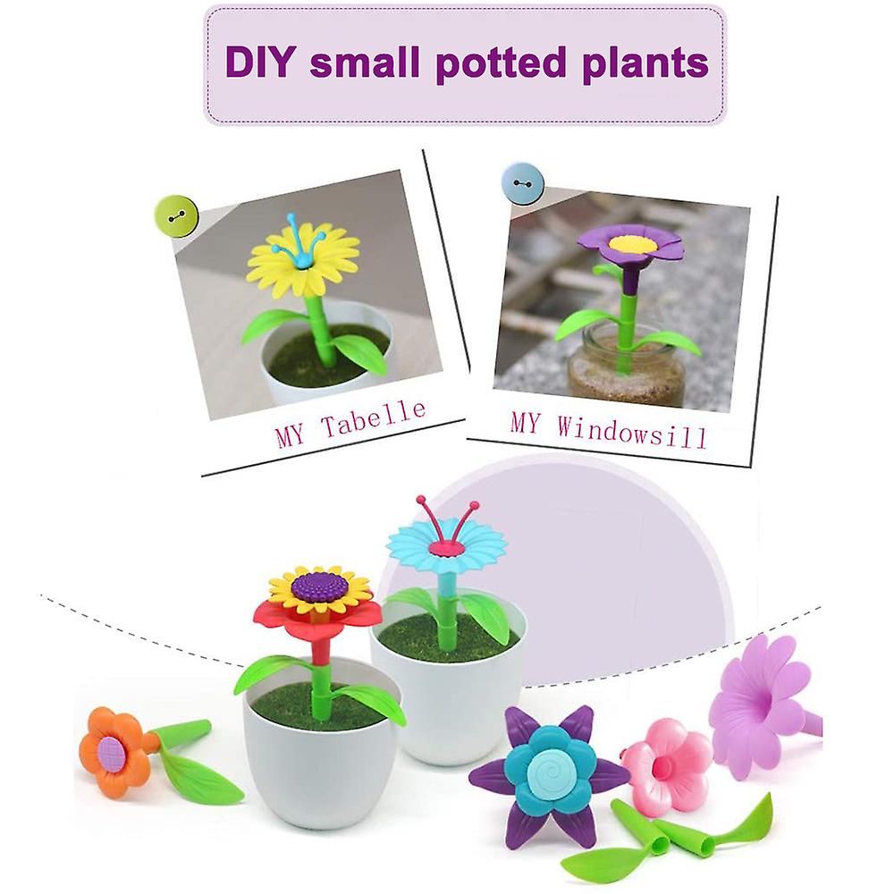 Foto 4 pulgar | Venta Internacional - Juego De Juguetes De Jardinería Dhrs, 46 Piezas, Para Niños, Apilables