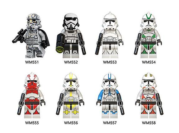 Venta Internacional - Bloque De Construcción, Minifiguras De Star Wars, Storm Clone Soldier