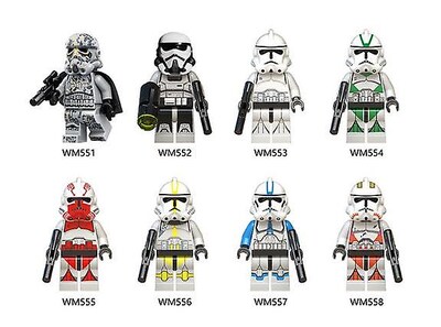 Foto 1 | Venta Internacional - Bloque De Construcción, Minifiguras De Star Wars, Storm Clone Soldier