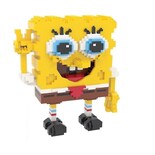 Venta Internacional - Puzzle De Bloques De Construcción Con Microfiguras 3d, Bob Esponja