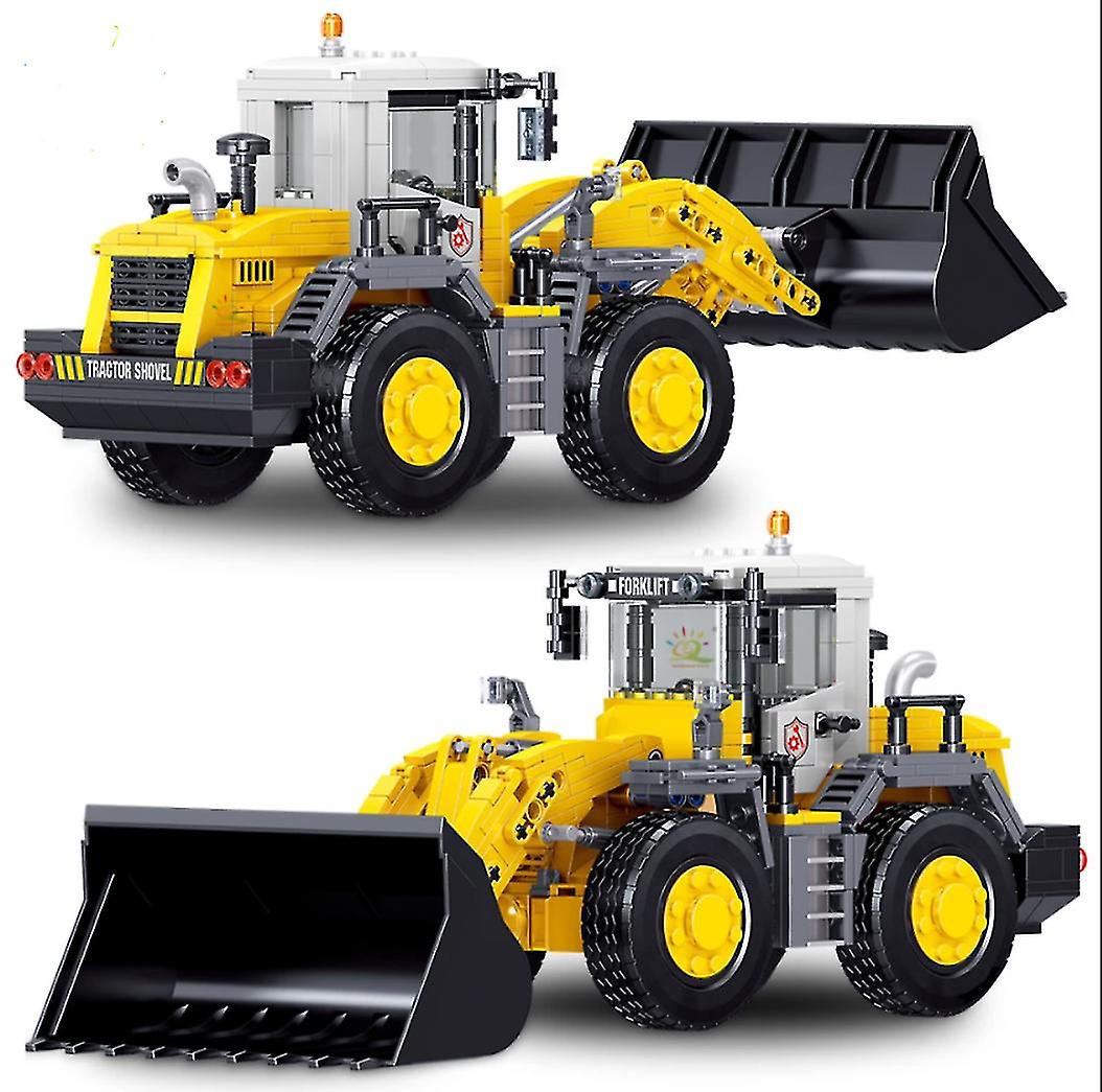 Venta Internacional - Carretilla Elevadora Building Block Toy Huiqibaotoys Engineering