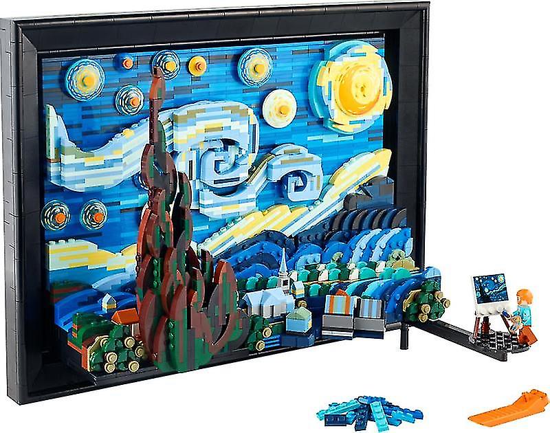 Venta Internacional - Serie De Ideas Para Sets De Construcción 21333 Van Gogh Starry Night