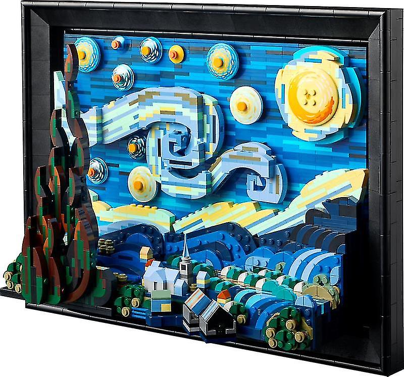 Foto 4 | Venta Internacional - Serie De Ideas Para Sets De Construcción 21333 Van Gogh Starry Night