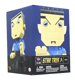 Foto 1 | Venta Internacional - Kit De Construcción Star Trek Mega Construx, Figura De Spock De Kubros