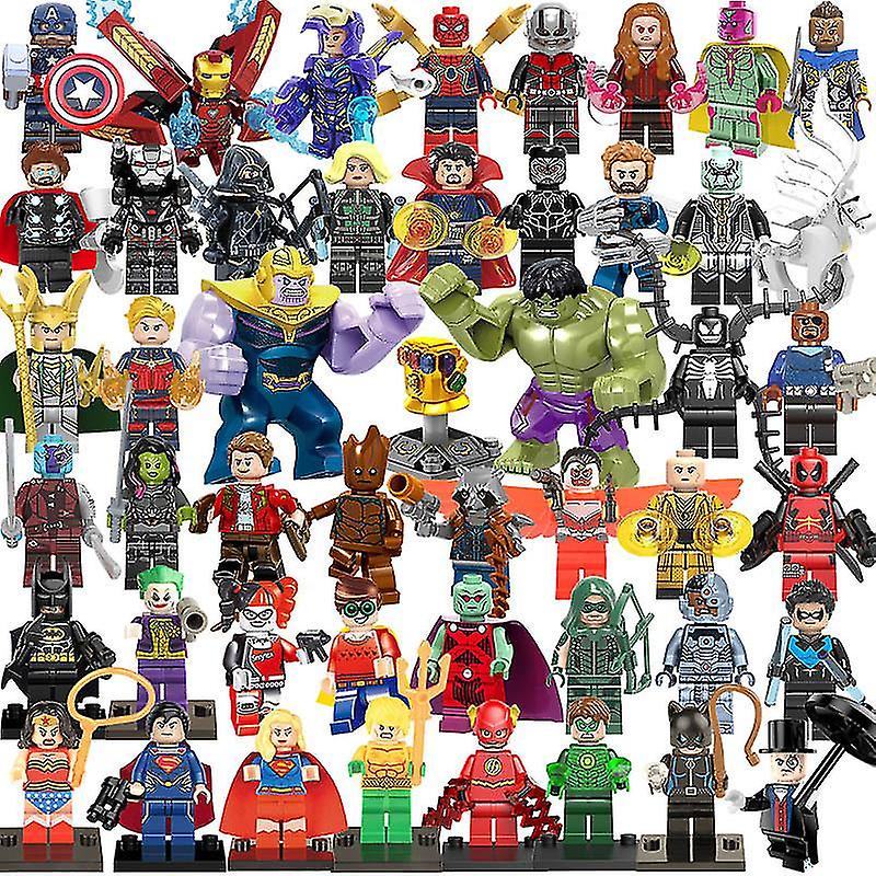 Foto 2 pulgar | Venta Internacional - Set De Minifiguras Avengers Infinity War Superheroes, 48 Piezas