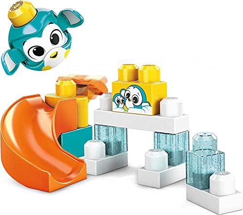 Foto 5 pulgar | Venta Internacional - Toy Mega Bloks Peek A Blocks Penguin Slide Con Big Building B