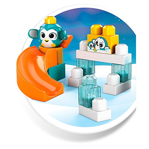 Foto 7 pulgar | Venta Internacional - Toy Mega Bloks Peek A Blocks Penguin Slide Con Big Building B