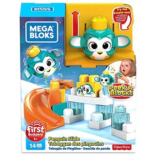 Foto 8 | Venta Internacional - Toy Mega Bloks Peek A Blocks Penguin Slide Con Big Building B