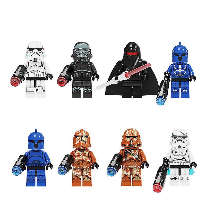 Foto 2 pulgar | Venta Internacional - Set De Minifiguras Con Personajes De Star Wars 8, 4,5 Cm De Altura