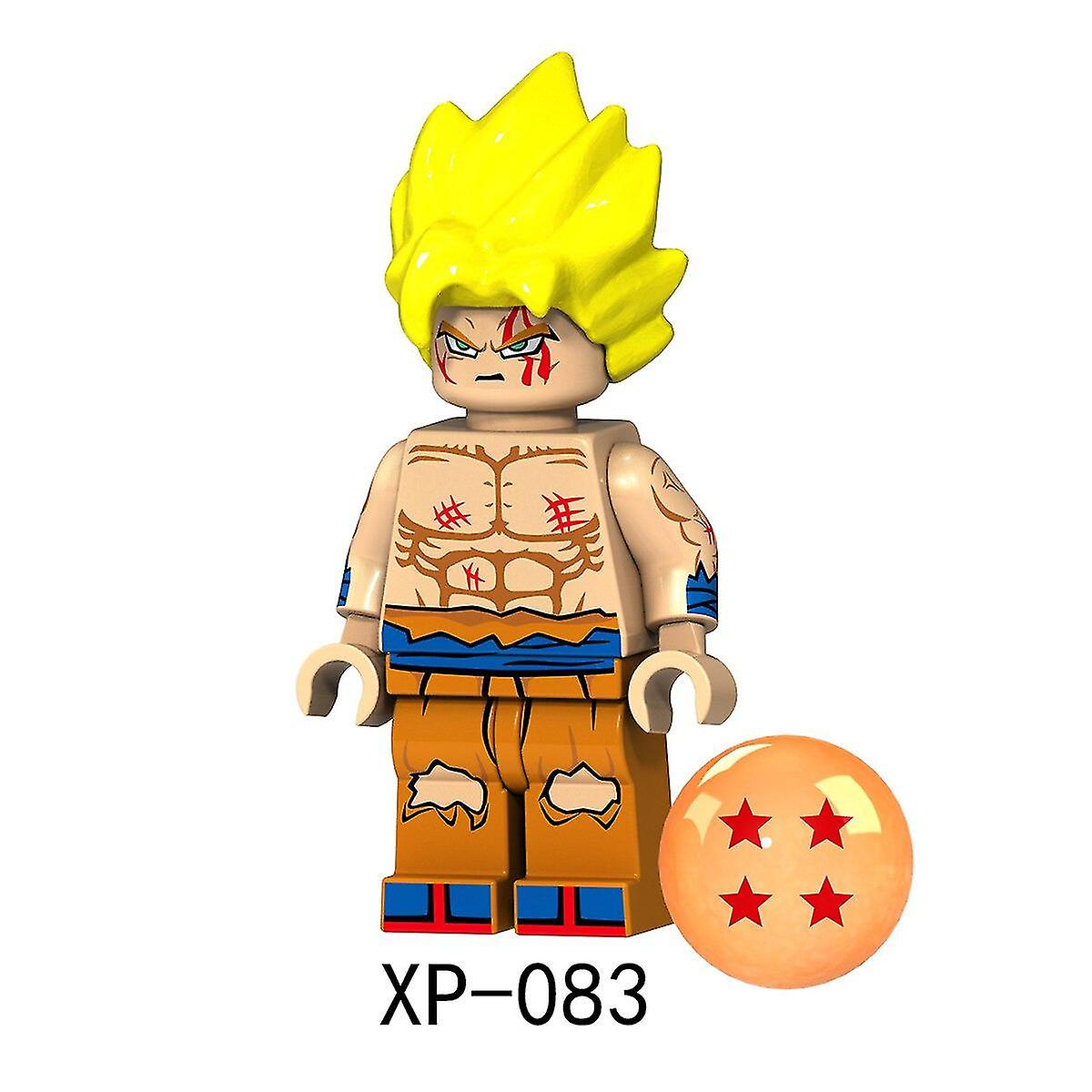 Foto 3 pulgar | Venta Internacional - Bloques De Construcción Sajy Anime Dragon Ball Z Guko Vegeta, 8 Unidades