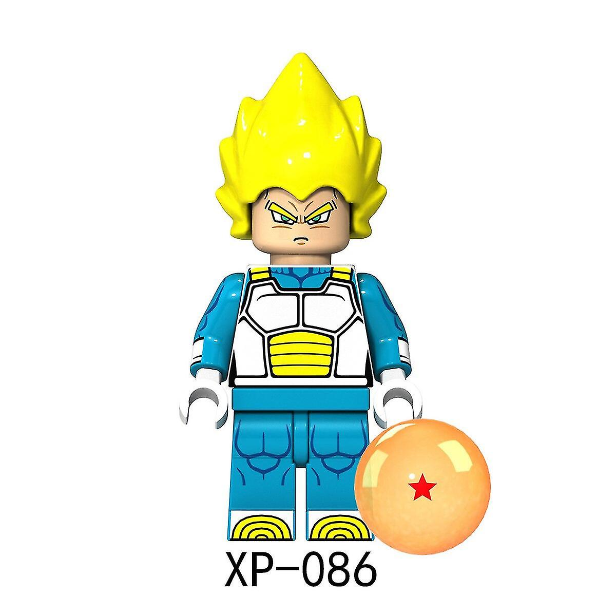 Foto 5 pulgar | Venta Internacional - Bloques De Construcción Sajy Anime Dragon Ball Z Guko Vegeta, 8 Unidades
