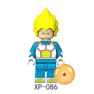 Foto 4 | Venta Internacional - Bloques De Construcción Sajy Anime Dragon Ball Z Guko Vegeta, 8 Unidades