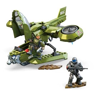 Foto 2 | Venta Internacional - Set De Construcción Mega Halo Toys Vehicle Unsc Hornet Con 2 Figuras