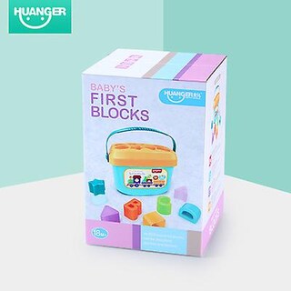 Foto 2 | Venta Internacional - Bloques Coloridos Para Aprender Letras Con Cubo De Almacenamiento