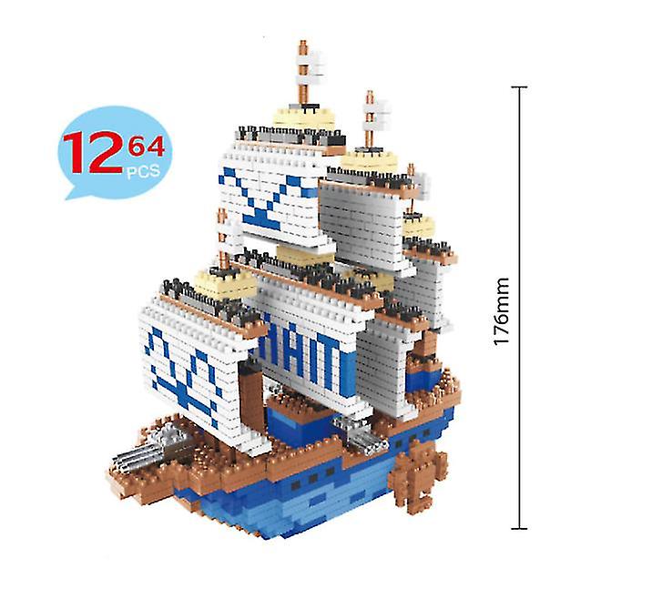 Foto 3 pulgar | Venta Internacional - Barco Pirata Toy Mini One Pieces Thousand Sunny Para Niños