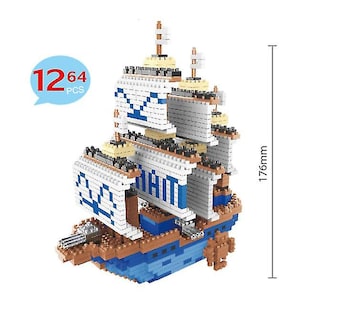 Foto 2 | Venta Internacional - Barco Pirata Toy Mini One Pieces Thousand Sunny Para Niños