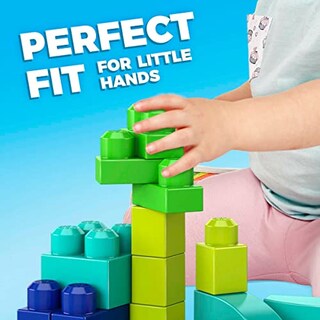 Foto 4 | Venta Internacional - Bolsa Block Toys Mega Bloks Fisher Price Build N Play, 60 Unidades