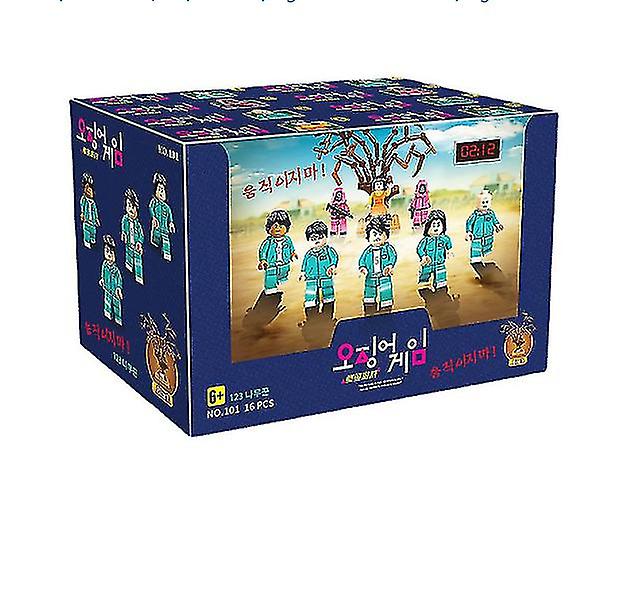 Venta Internacional - Building Blocks Squid Game 123 Wooden Para Niños